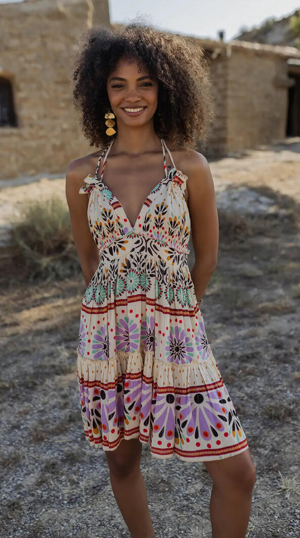 Resort wear and summer dresses in a Korčula concept store